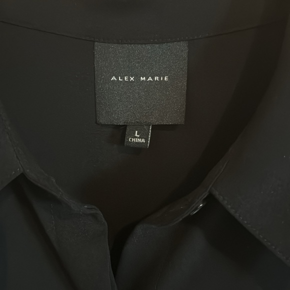 Alex Marie Sleeveless Blouse. Size Large. - Picture 2 of 4